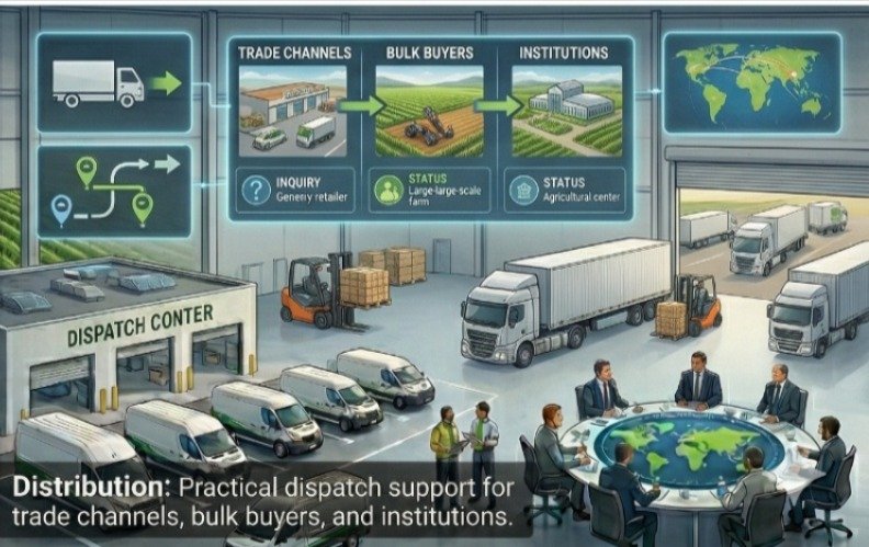 Distribution and dispatch support